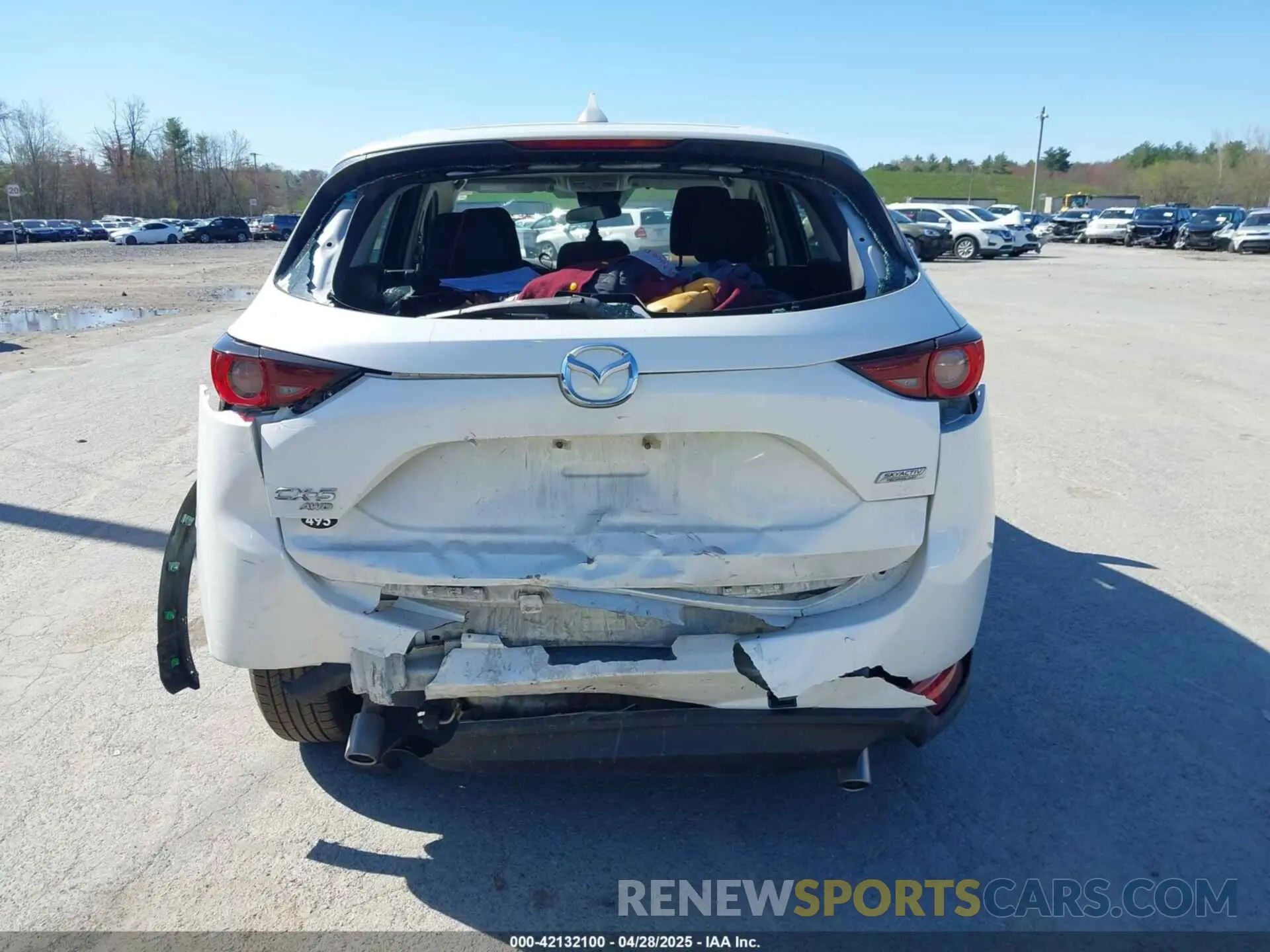 15 fotografías del automóvil dañado JM3KFBBM1K0626945 MAZDA CX-5 2019