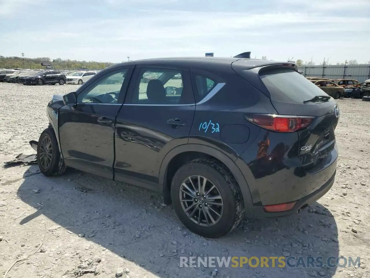 2 fotografías del automóvil dañado JM3KFBBM1K1523597 MAZDA CX-5 2019