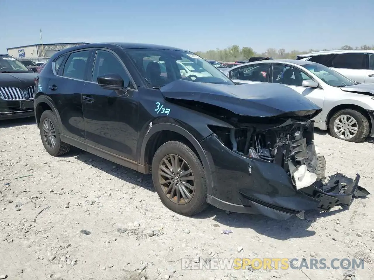 4 fotografías del automóvil dañado JM3KFBBM1K1523597 MAZDA CX-5 2019