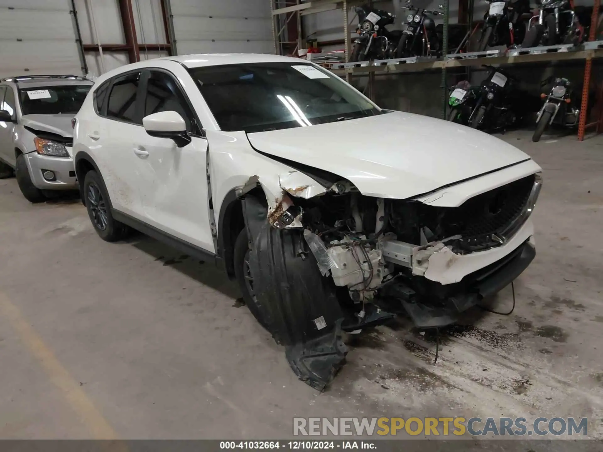 1 fotografías del automóvil dañado JM3KFBBM2K1608349 MAZDA CX-5 2019