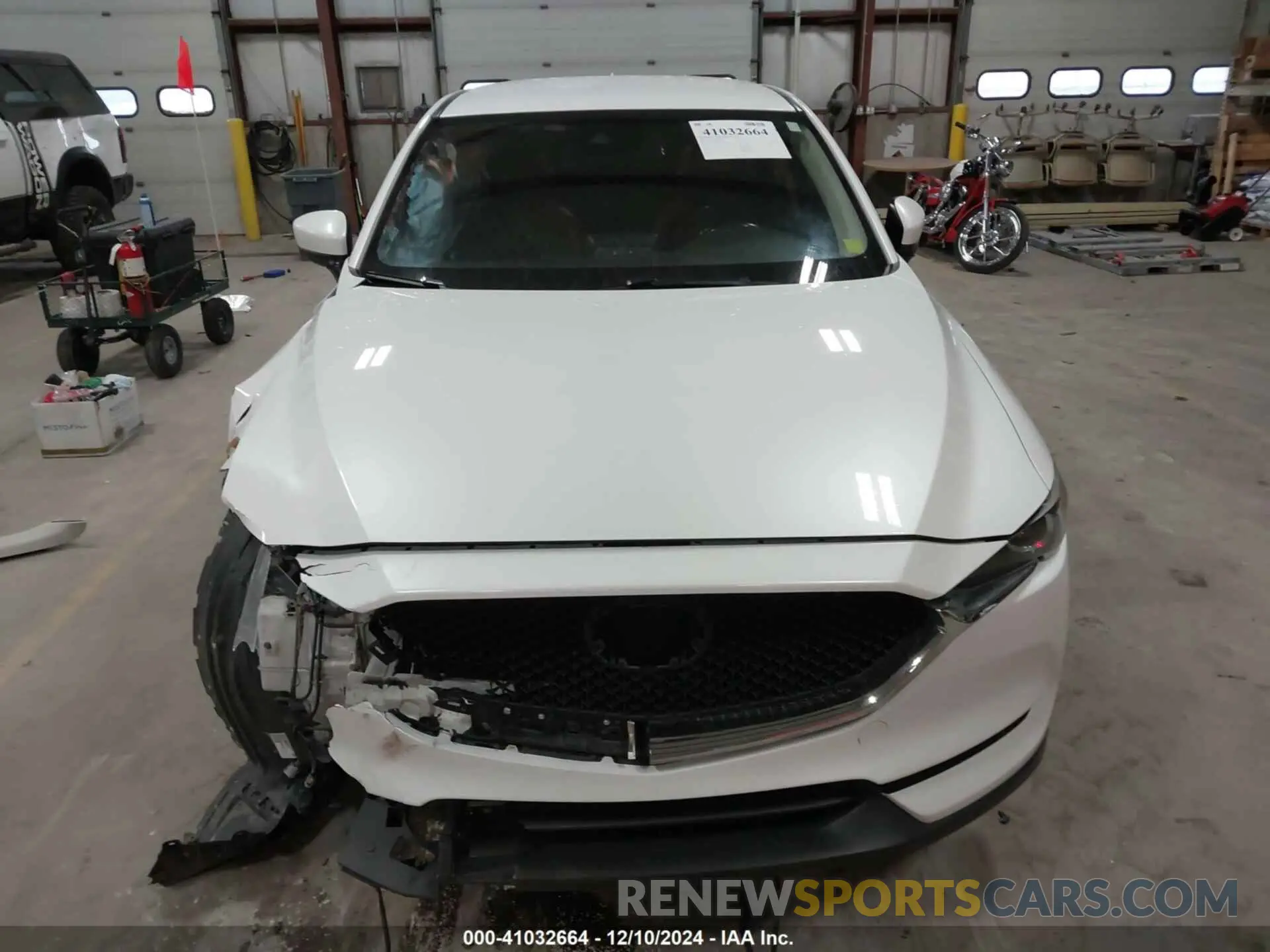 12 fotografías del automóvil dañado JM3KFBBM2K1608349 MAZDA CX-5 2019