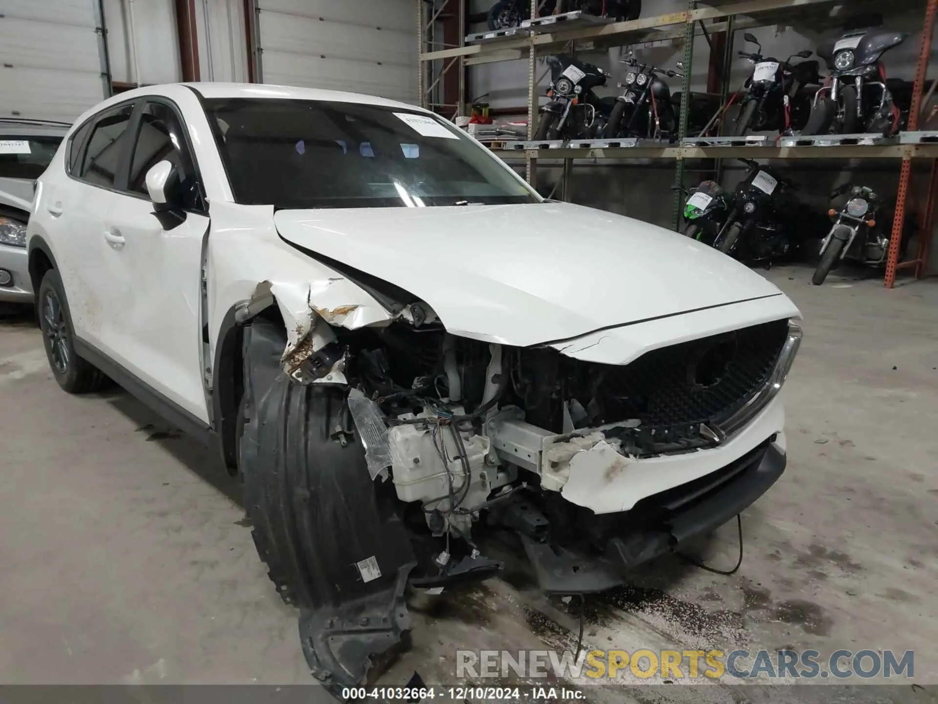 6 fotografías del automóvil dañado JM3KFBBM2K1608349 MAZDA CX-5 2019