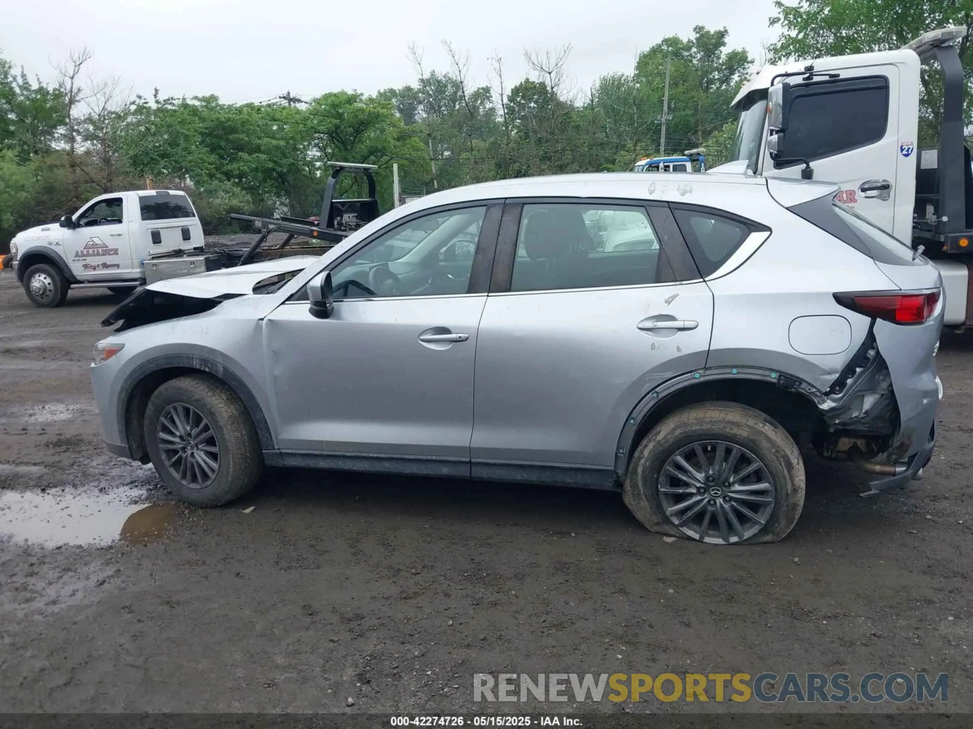 14 fotografías del automóvil dañado JM3KFBBM3K0602307 MAZDA CX-5 2019