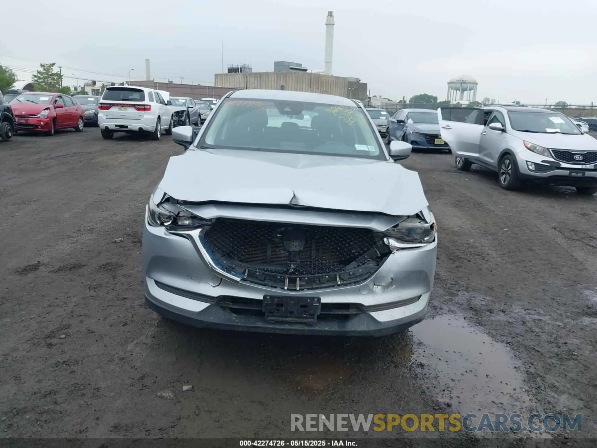 6 fotografías del automóvil dañado JM3KFBBM3K0602307 MAZDA CX-5 2019