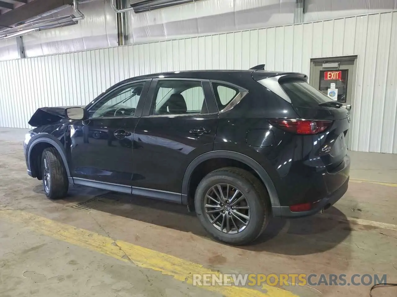 2 fotografías del automóvil dañado JM3KFBBM6K0577791 MAZDA CX-5 2019