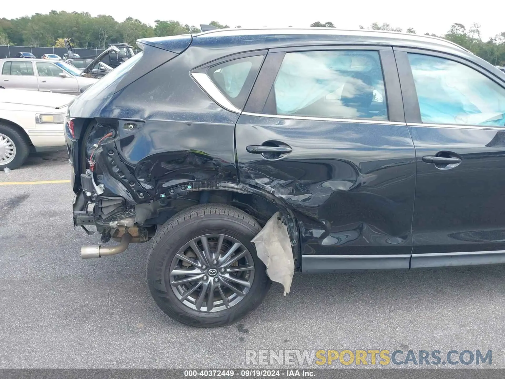 18 fotografías del automóvil dañado JM3KFBBM6K0595725 MAZDA CX-5 2019