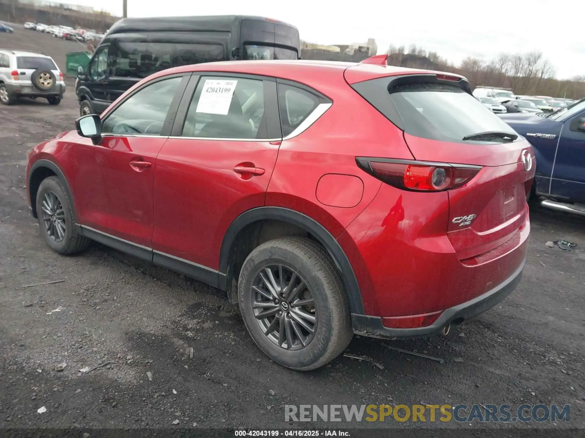 3 fotografías del automóvil dañado JM3KFBBM7K0538983 MAZDA CX-5 2019