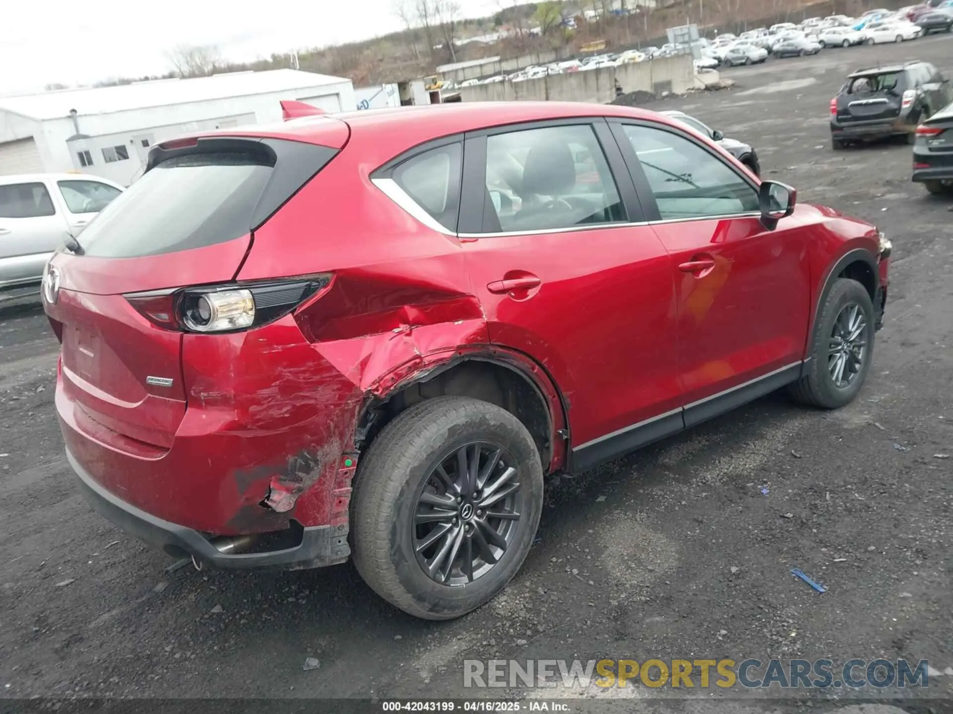 4 fotografías del automóvil dañado JM3KFBBM7K0538983 MAZDA CX-5 2019