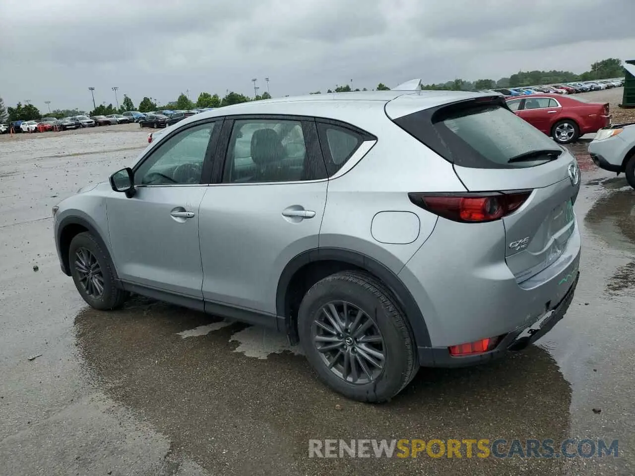 2 fotografías del automóvil dañado JM3KFBBM8K0687676 MAZDA CX-5 2019