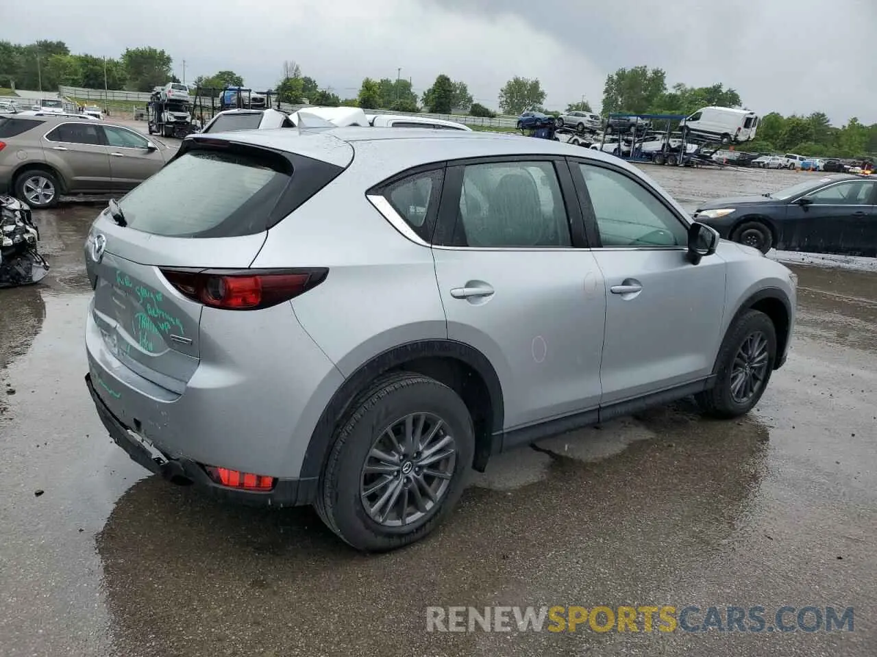 3 fotografías del automóvil dañado JM3KFBBM8K0687676 MAZDA CX-5 2019