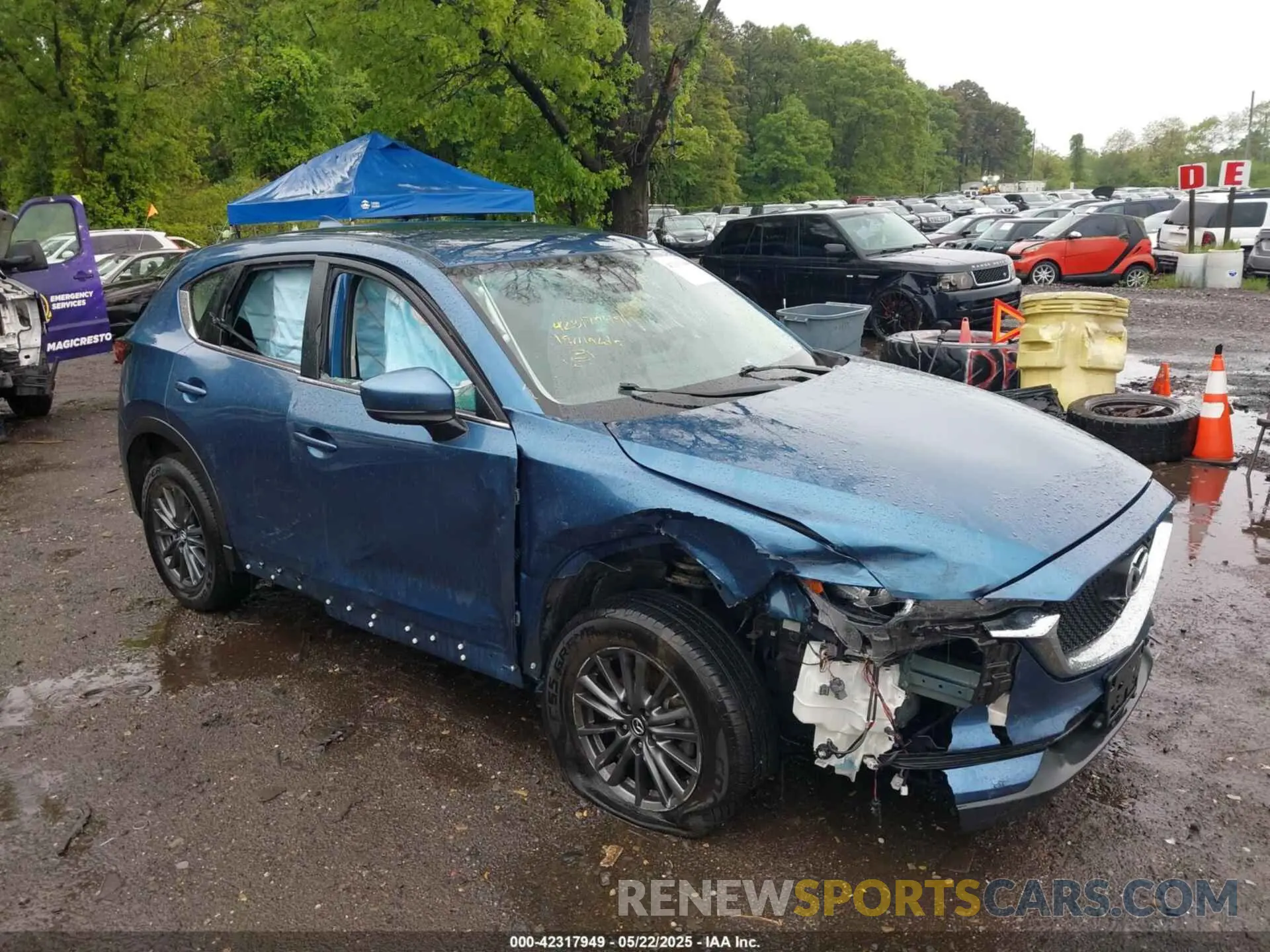 12 fotografías del automóvil dañado JM3KFBBM8K0698600 MAZDA CX-5 2019