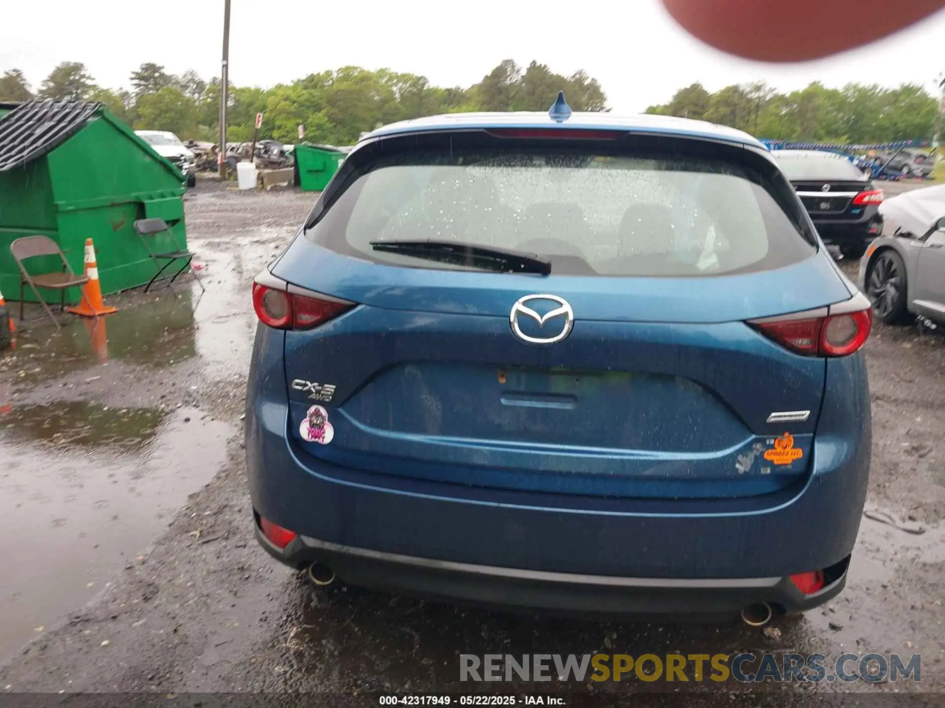 15 fotografías del automóvil dañado JM3KFBBM8K0698600 MAZDA CX-5 2019