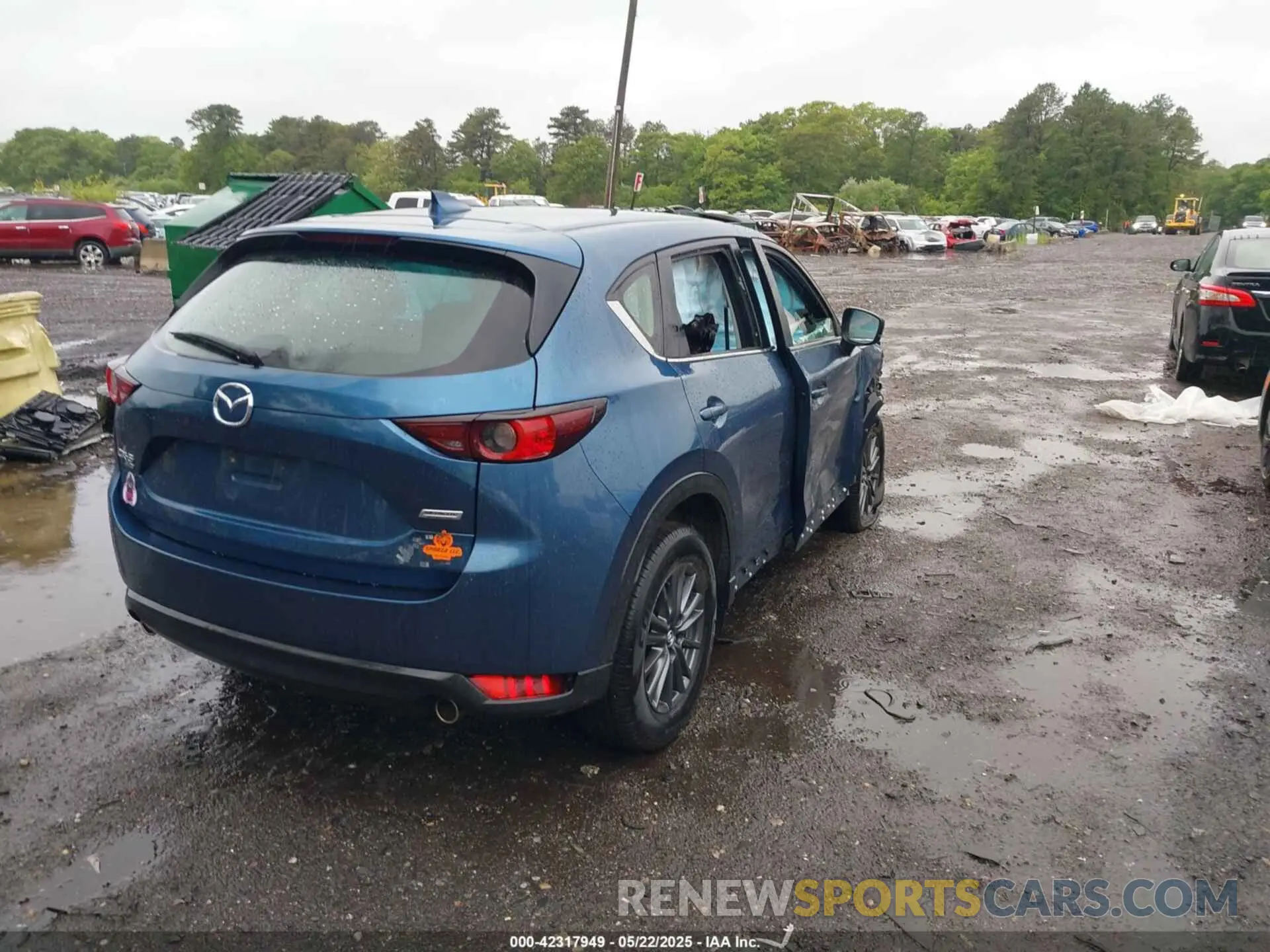 4 fotografías del automóvil dañado JM3KFBBM8K0698600 MAZDA CX-5 2019