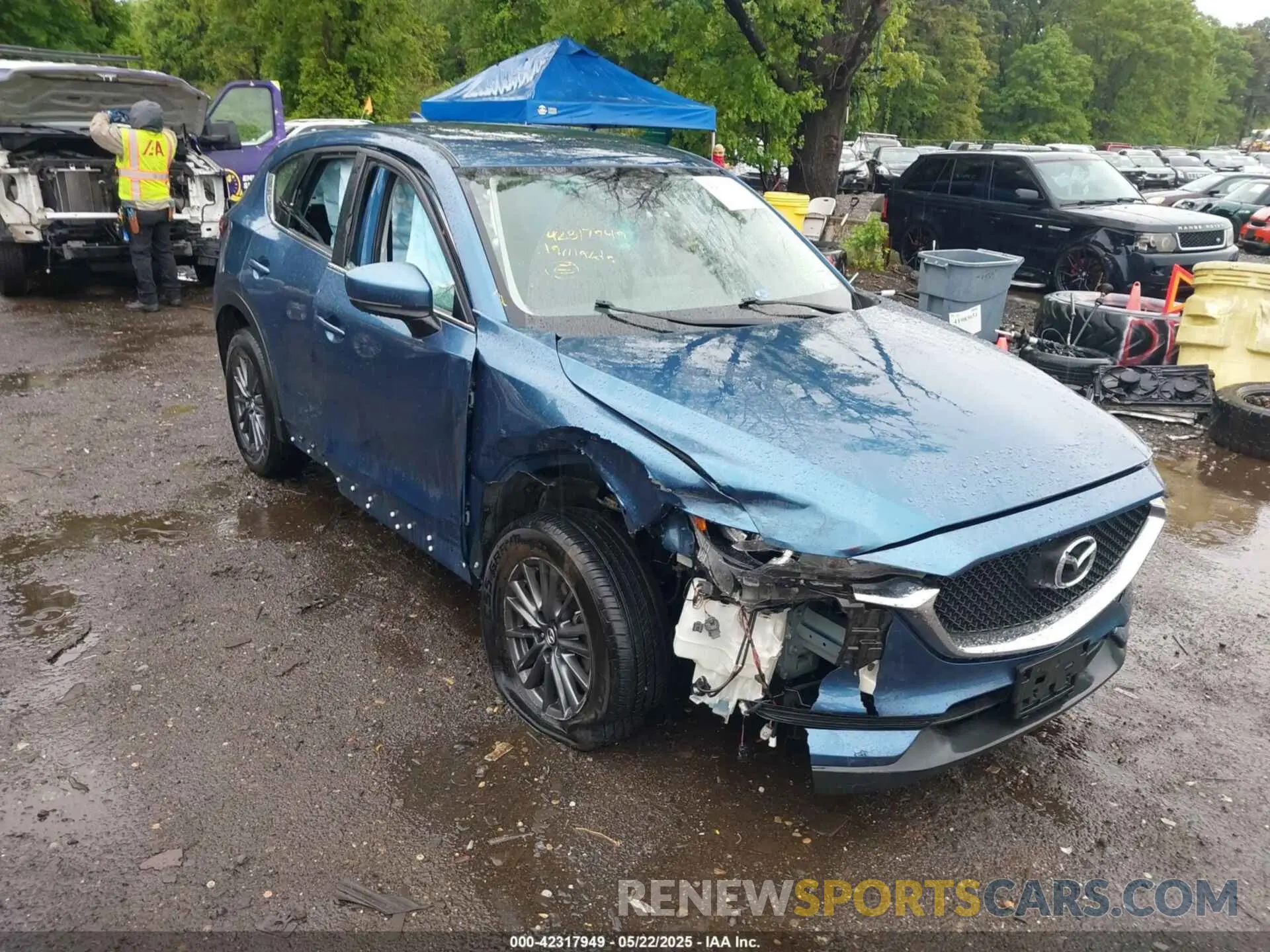 6 fotografías del automóvil dañado JM3KFBBM8K0698600 MAZDA CX-5 2019