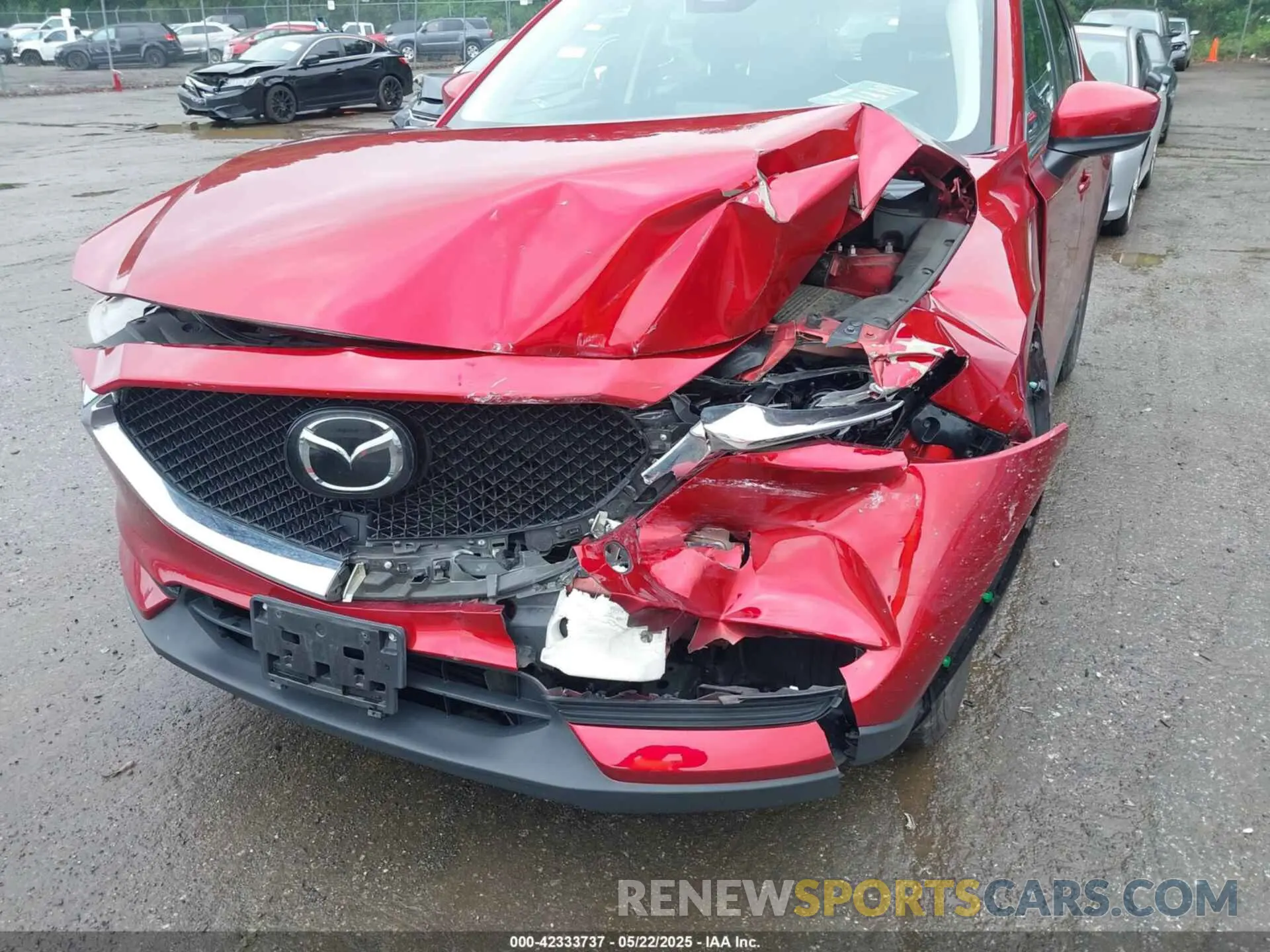 6 fotografías del automóvil dañado JM3KFBBMXK0525810 MAZDA CX-5 2019
