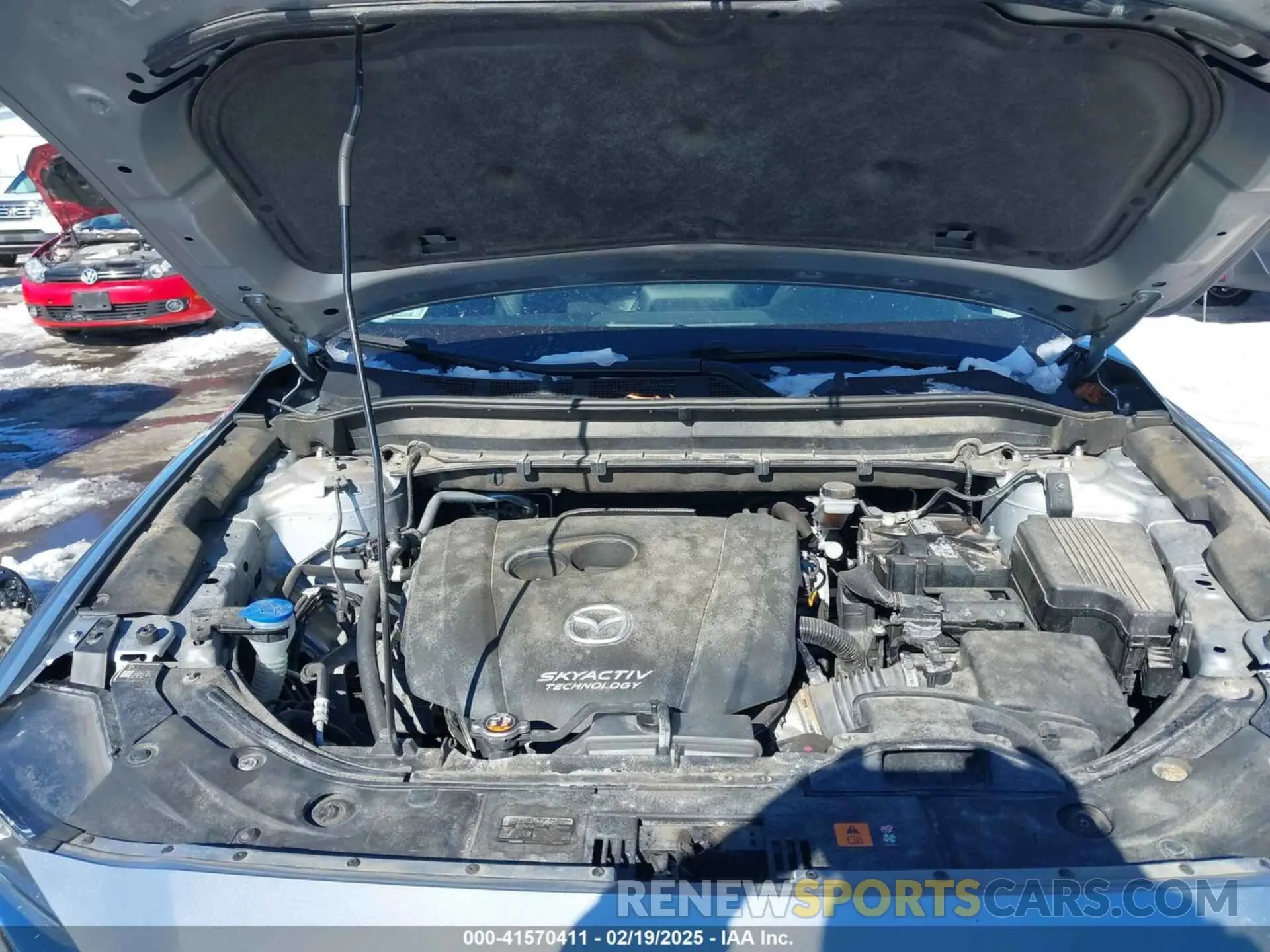 10 fotografías del automóvil dañado JM3KFBCM0K0670434 MAZDA CX-5 2019