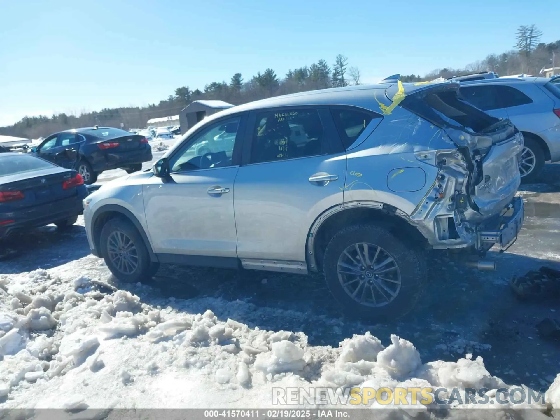 15 fotografías del automóvil dañado JM3KFBCM0K0670434 MAZDA CX-5 2019