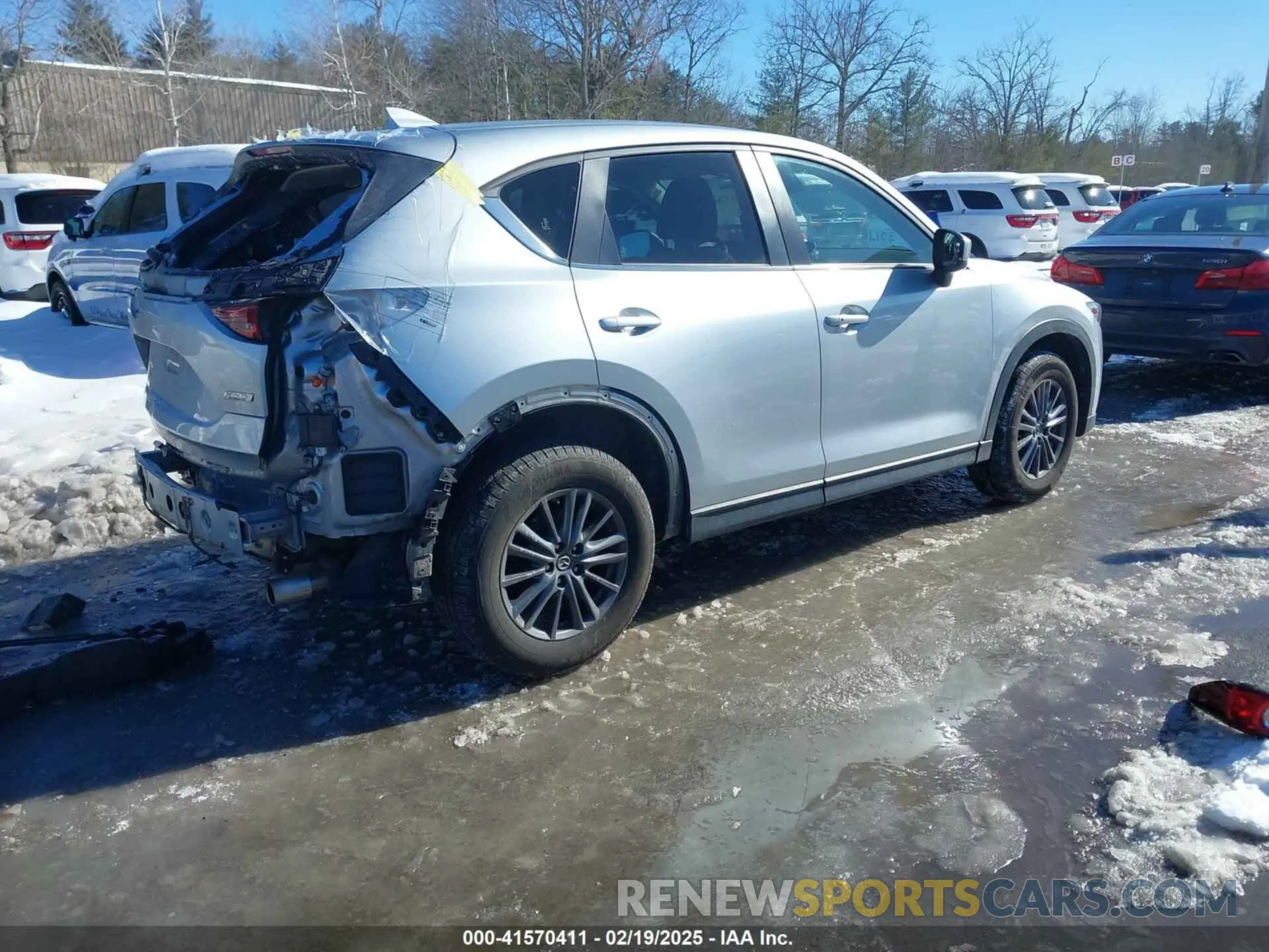 4 fotografías del automóvil dañado JM3KFBCM0K0670434 MAZDA CX-5 2019