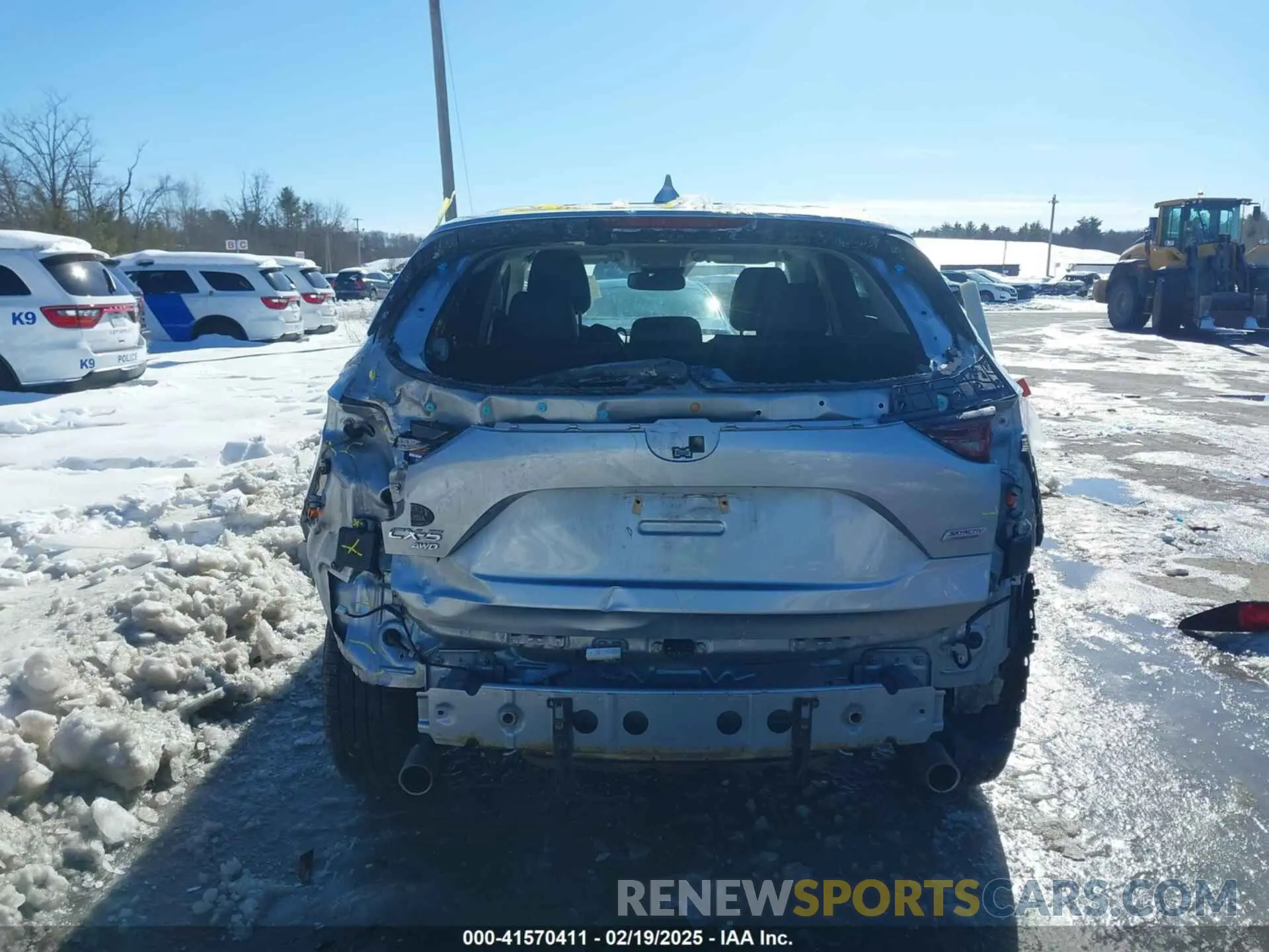 6 fotografías del automóvil dañado JM3KFBCM0K0670434 MAZDA CX-5 2019