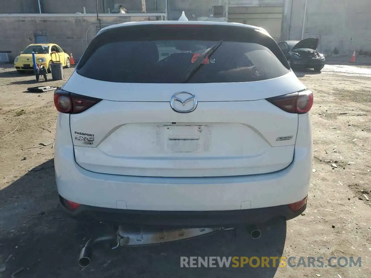 6 fotografías del automóvil dañado JM3KFBCM1K0535463 MAZDA CX-5 2019