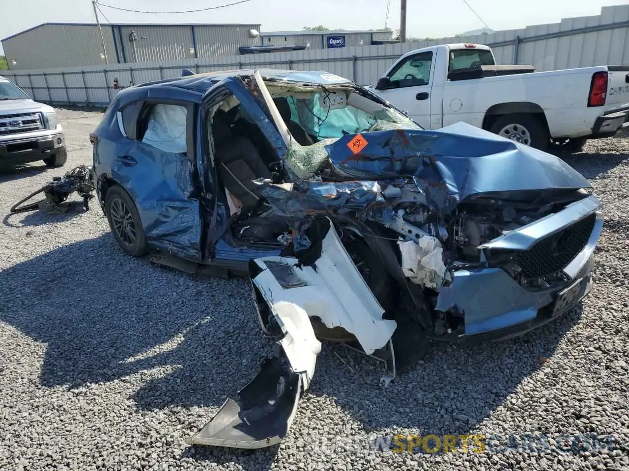 4 fotografías del automóvil dañado JM3KFBCM1K0610940 MAZDA CX-5 2019