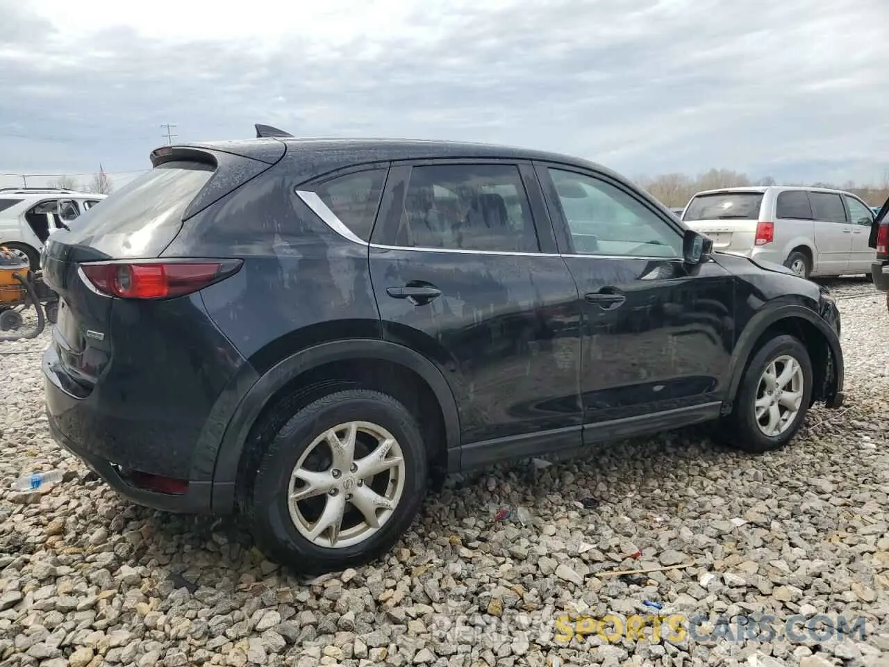 3 fotografías del automóvil dañado JM3KFBCM1K0699327 MAZDA CX-5 2019