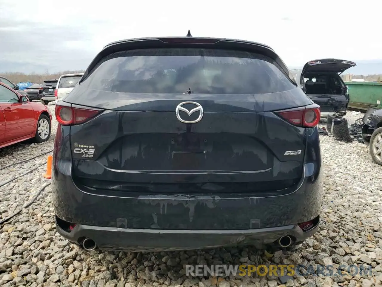 6 fotografías del automóvil dañado JM3KFBCM1K0699327 MAZDA CX-5 2019