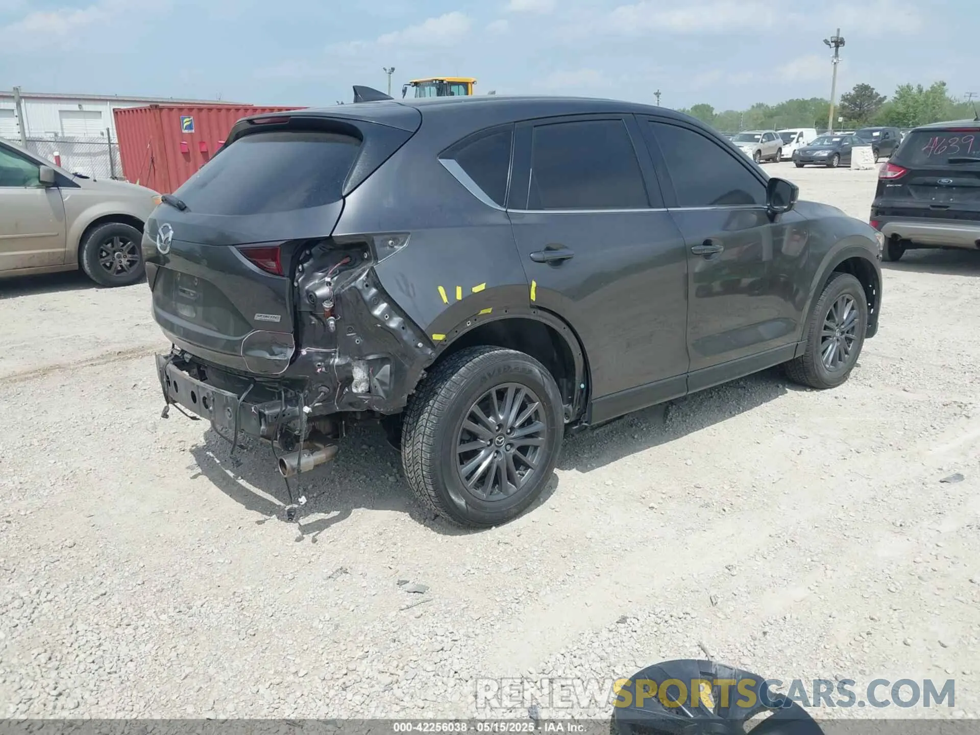 4 fotografías del automóvil dañado JM3KFBCM1K1639378 MAZDA CX-5 2019