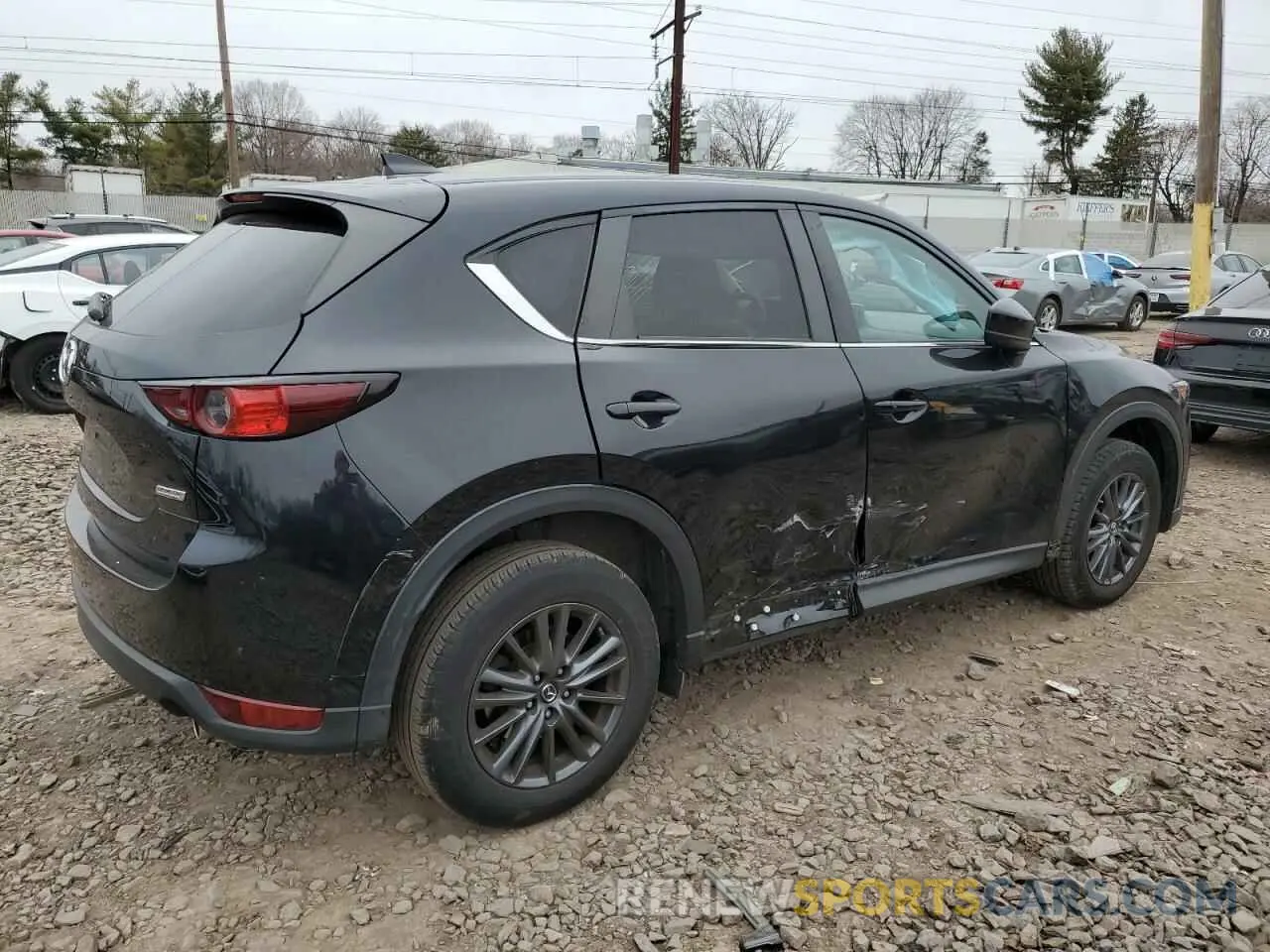 3 fotografías del automóvil dañado JM3KFBCM2K0600563 MAZDA CX-5 2019