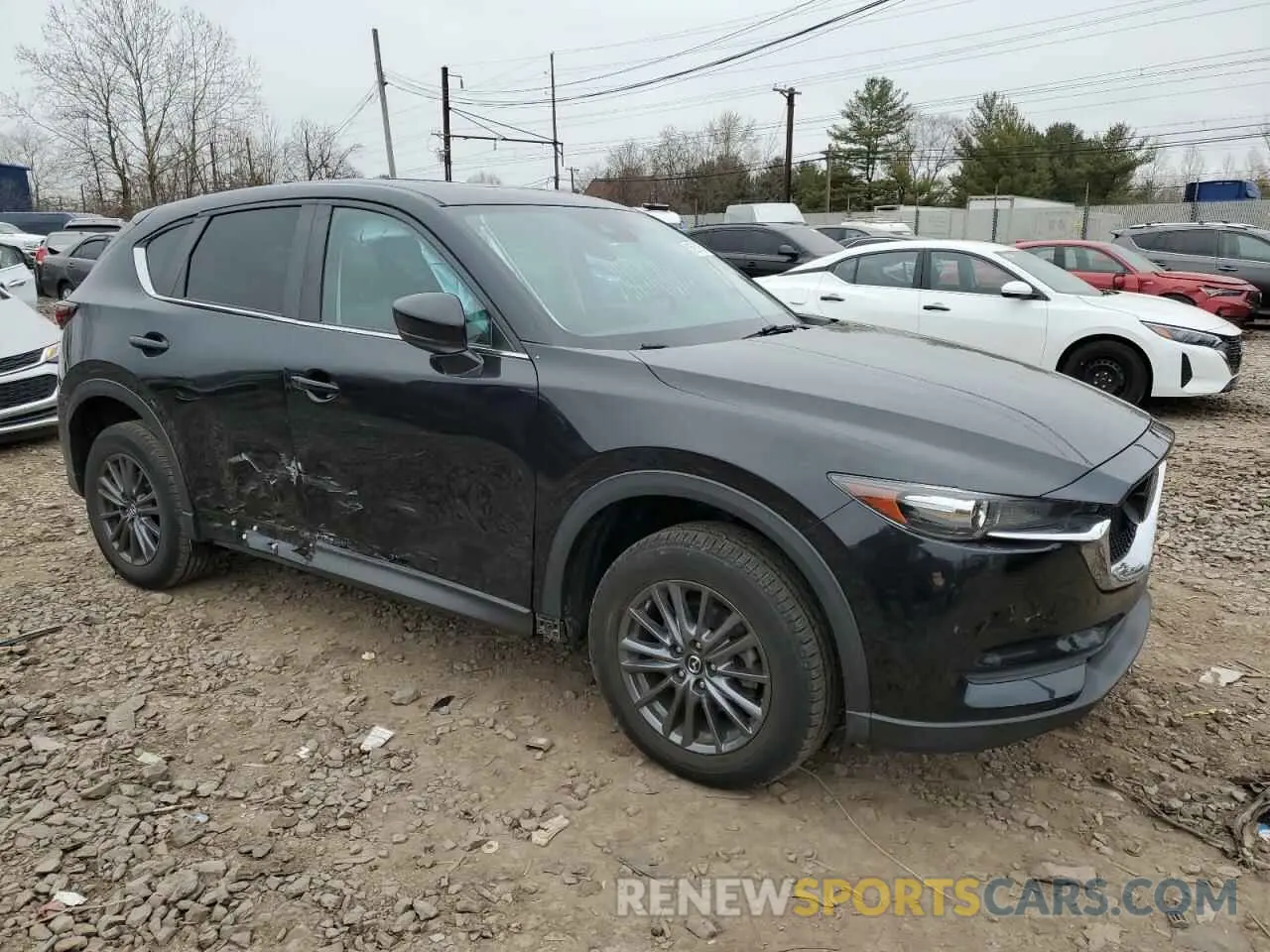 4 fotografías del automóvil dañado JM3KFBCM2K0600563 MAZDA CX-5 2019