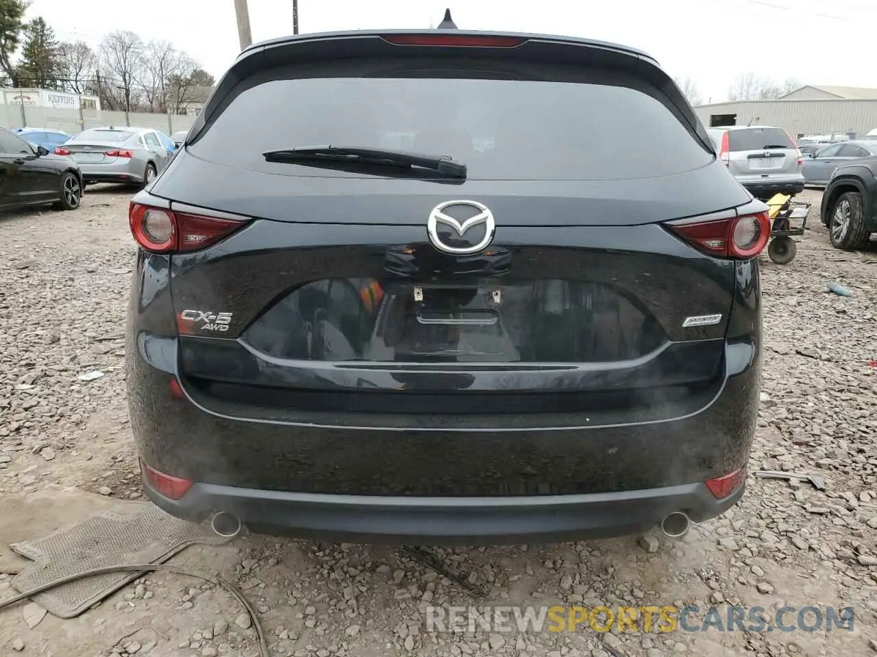 6 fotografías del automóvil dañado JM3KFBCM2K0600563 MAZDA CX-5 2019