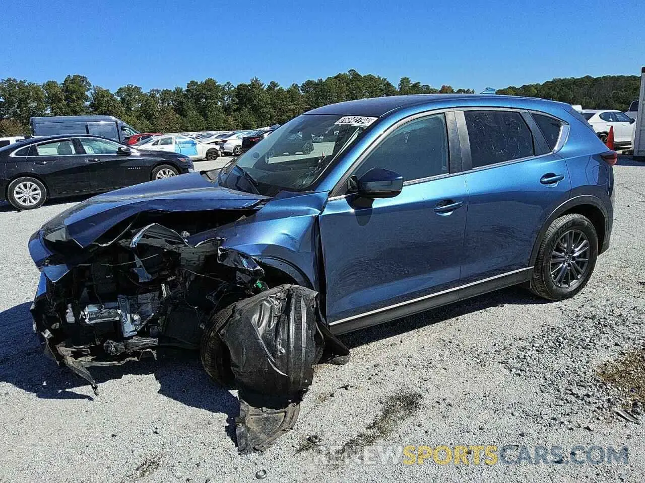 1 fotografías del automóvil dañado JM3KFBCM2K0667437 MAZDA CX-5 2019