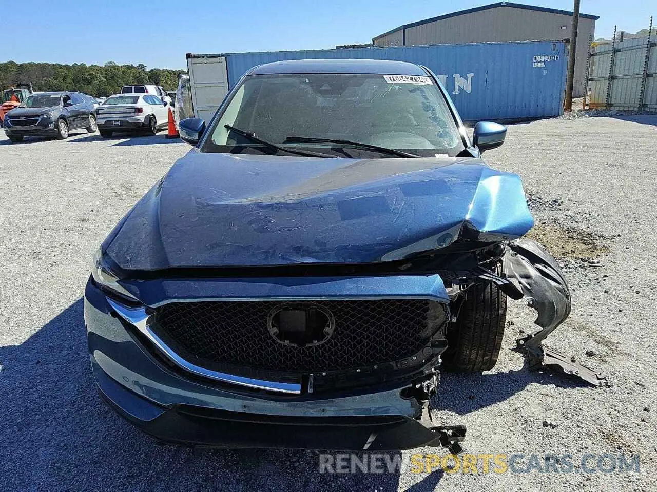 5 fotografías del automóvil dañado JM3KFBCM2K0667437 MAZDA CX-5 2019