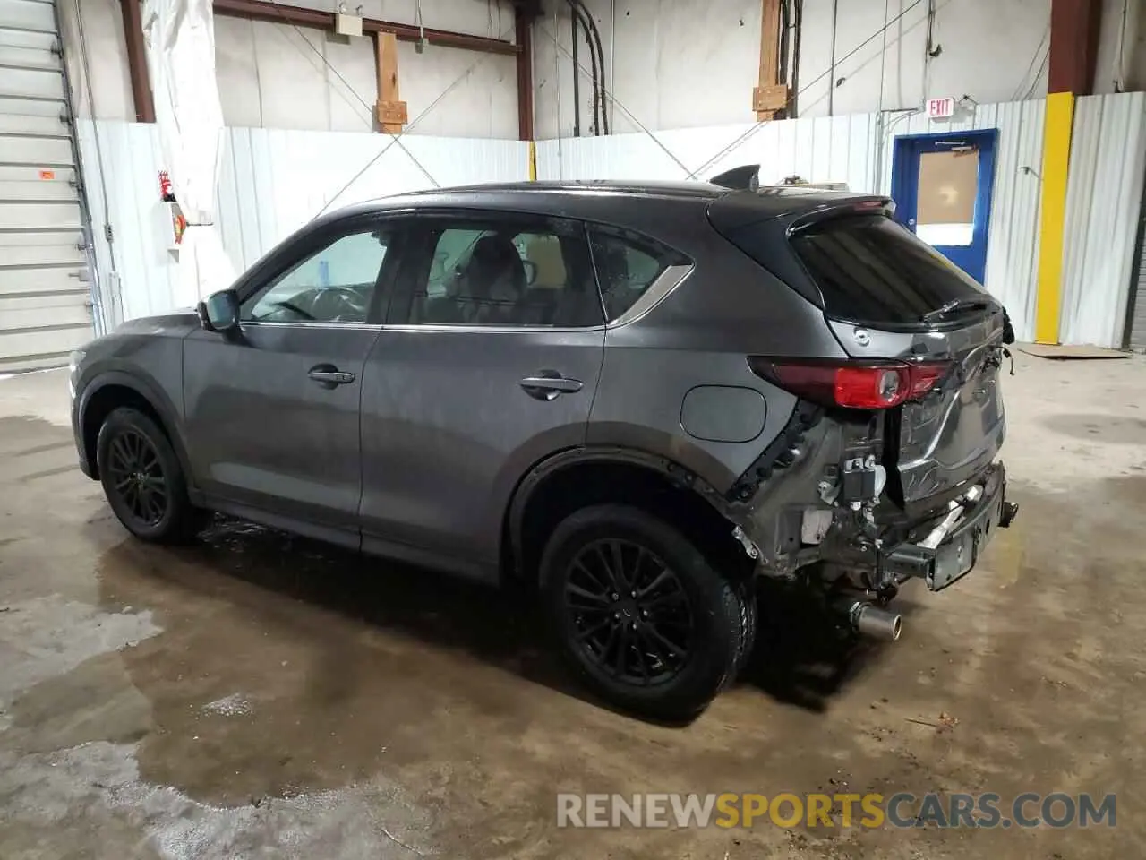 2 fotografías del automóvil dañado JM3KFBCM3K0660402 MAZDA CX-5 2019