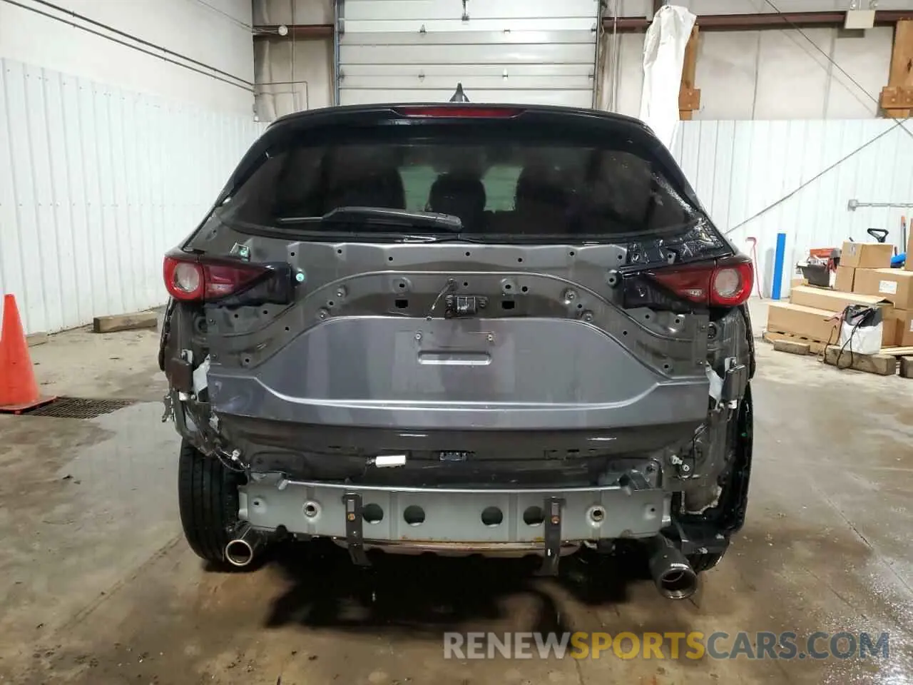 6 fotografías del automóvil dañado JM3KFBCM3K0660402 MAZDA CX-5 2019