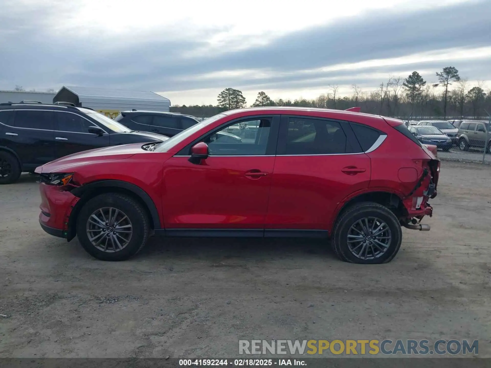 14 fotografías del automóvil dañado JM3KFBCM3K1602106 MAZDA CX-5 2019