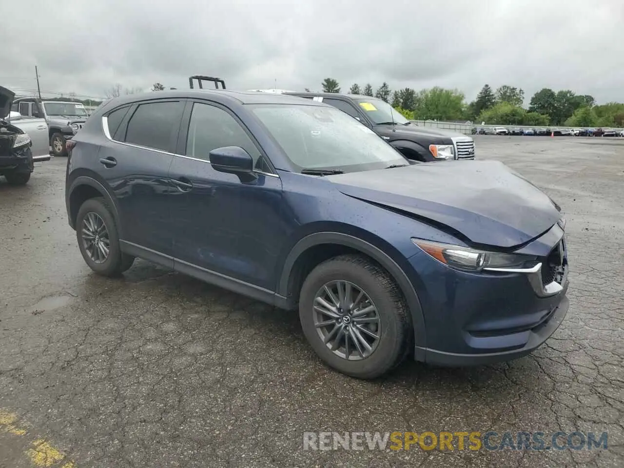 4 fotografías del automóvil dañado JM3KFBCM3K1669076 MAZDA CX-5 2019