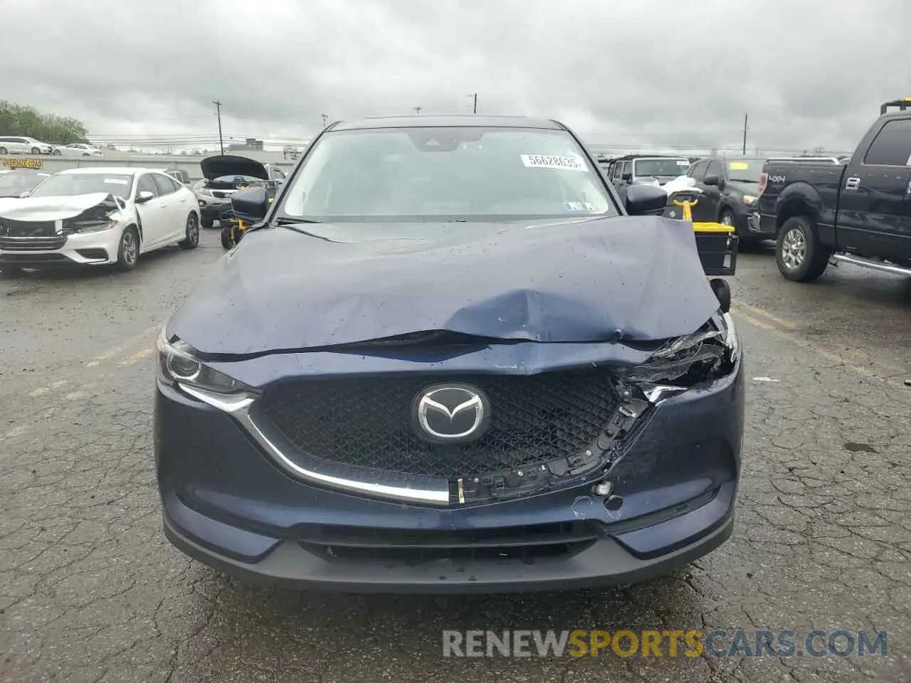 5 fotografías del automóvil dañado JM3KFBCM3K1669076 MAZDA CX-5 2019