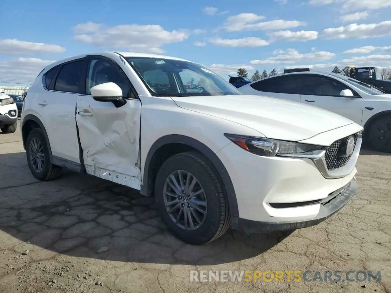 4 fotografías del automóvil dañado JM3KFBCM4K0541614 MAZDA CX-5 2019