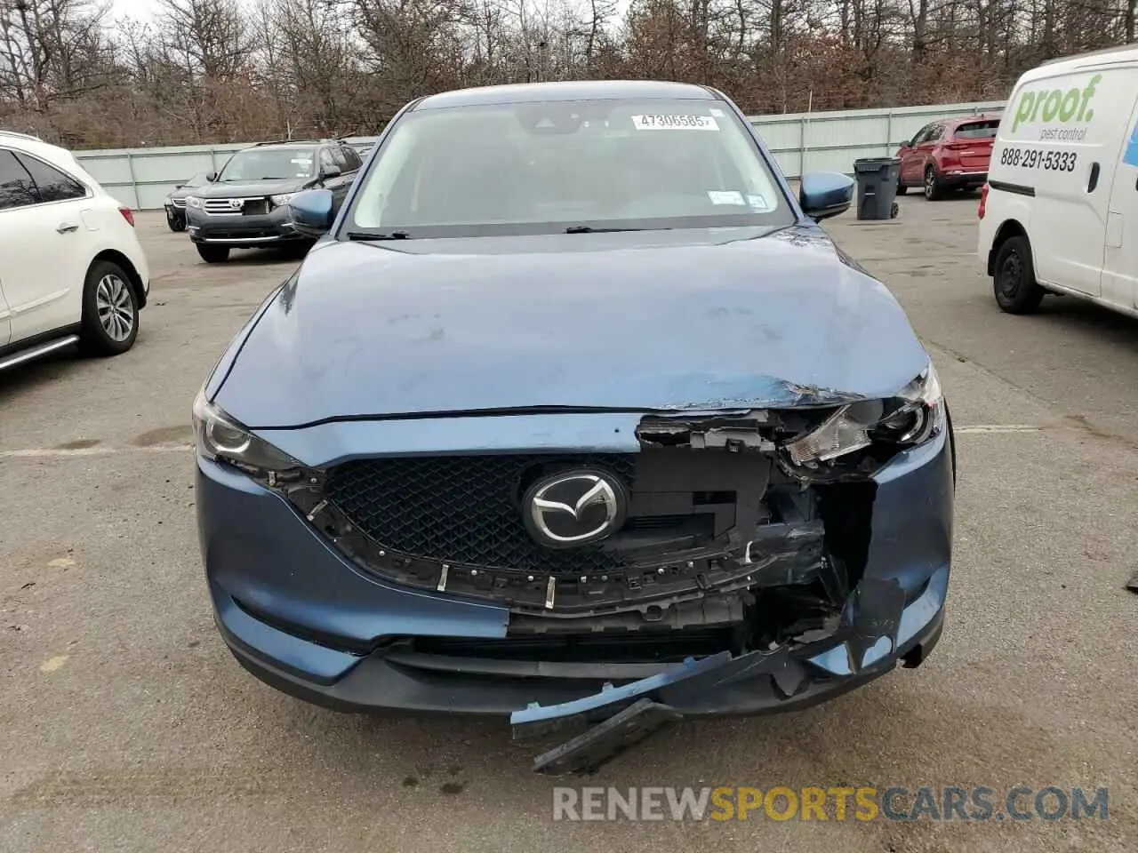 5 fotografías del automóvil dañado JM3KFBCM5K0589977 MAZDA CX-5 2019