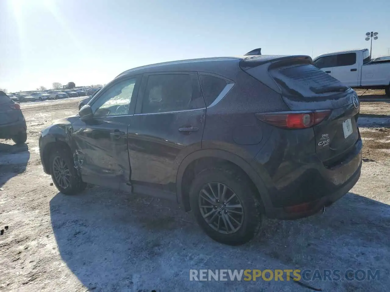 2 fotografías del automóvil dañado JM3KFBCM6K0572041 MAZDA CX-5 2019