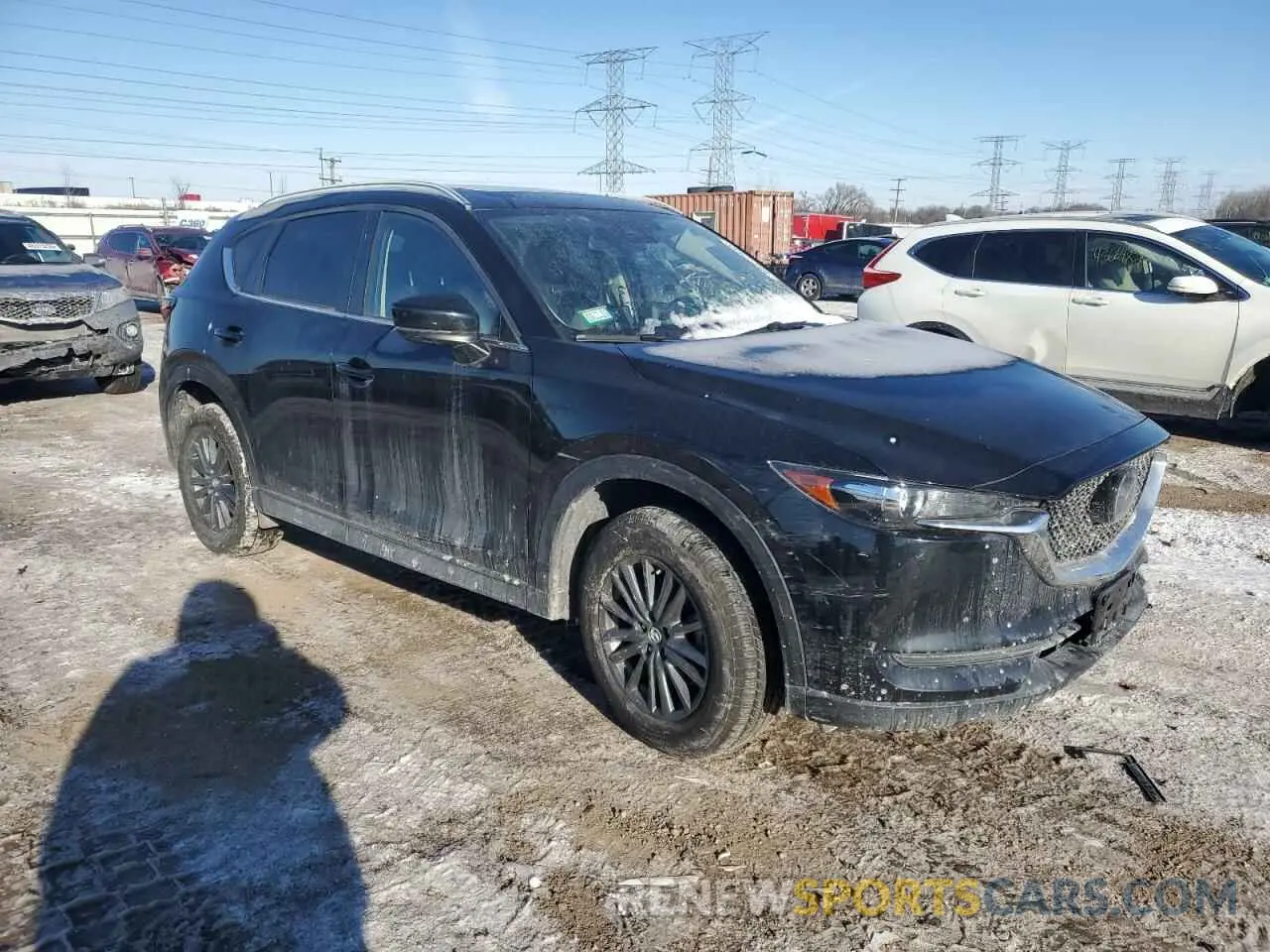 4 fotografías del automóvil dañado JM3KFBCM6K0572041 MAZDA CX-5 2019