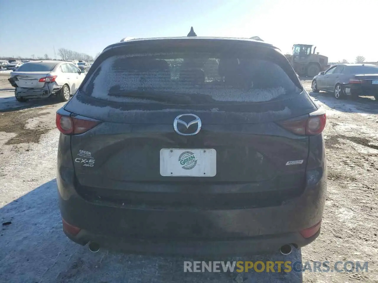 6 fotografías del automóvil dañado JM3KFBCM6K0572041 MAZDA CX-5 2019