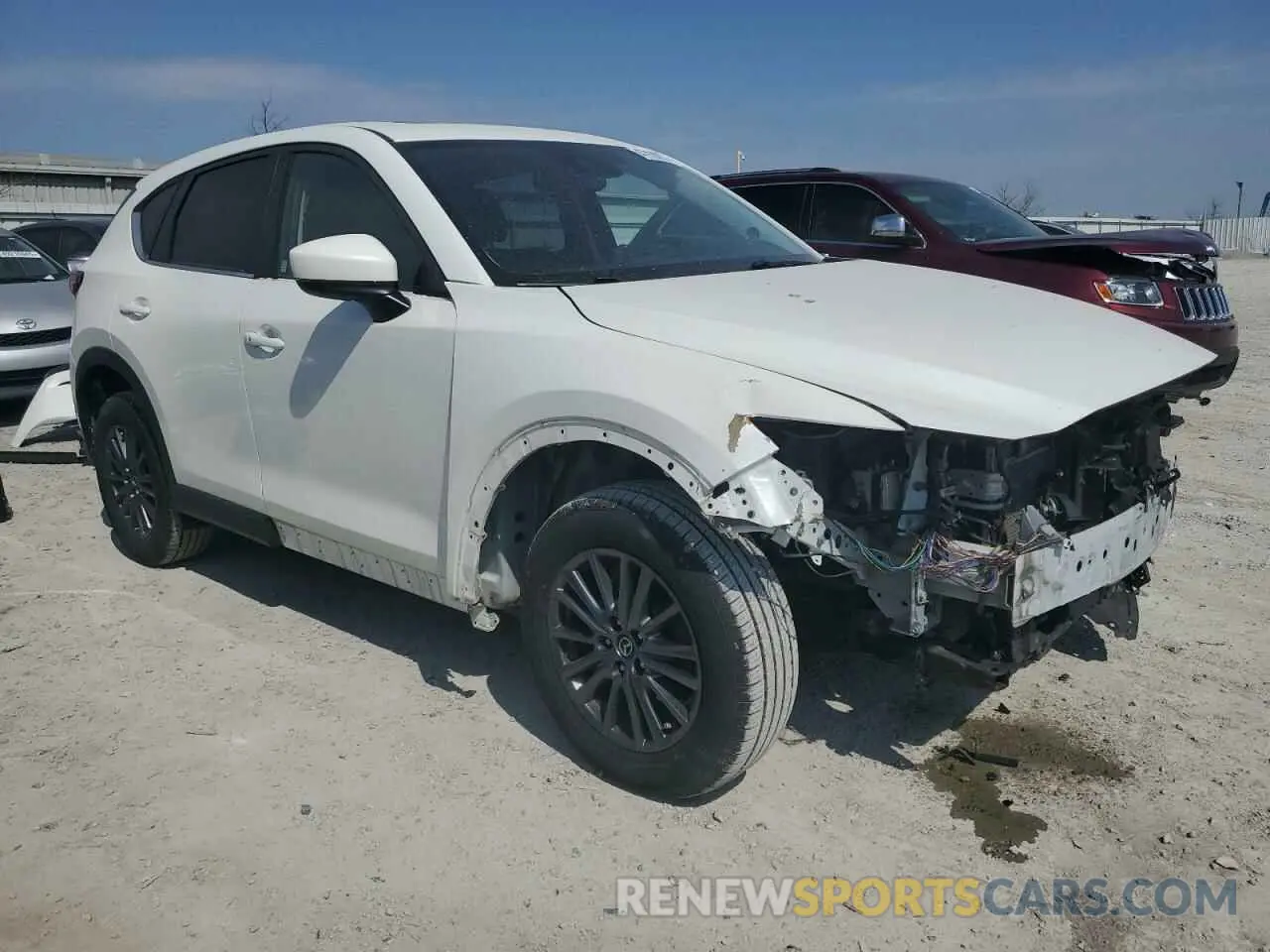 4 fotografías del automóvil dañado JM3KFBCM6K0643139 MAZDA CX-5 2019
