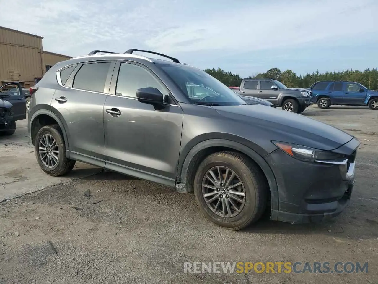 4 fotografías del automóvil dañado JM3KFBCM8K0532530 MAZDA CX-5 2019
