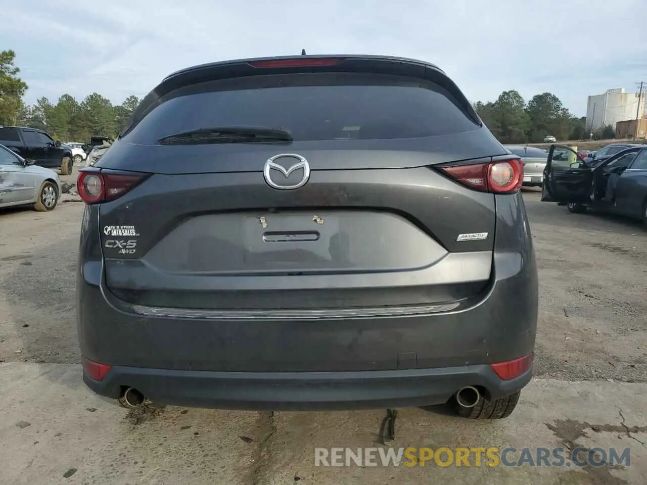 6 fotografías del automóvil dañado JM3KFBCM8K0532530 MAZDA CX-5 2019