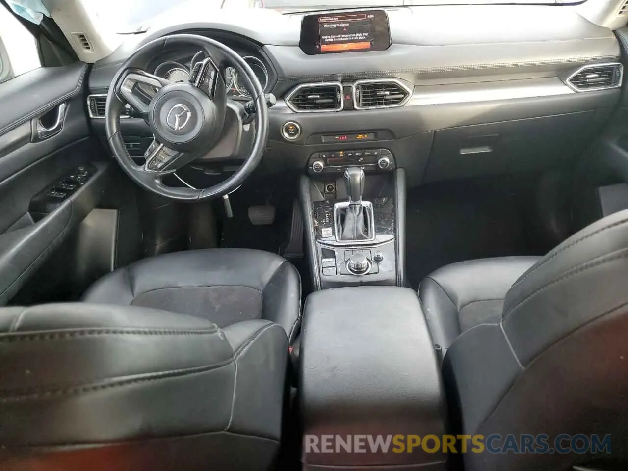 8 fotografías del automóvil dañado JM3KFBCM8K0532530 MAZDA CX-5 2019