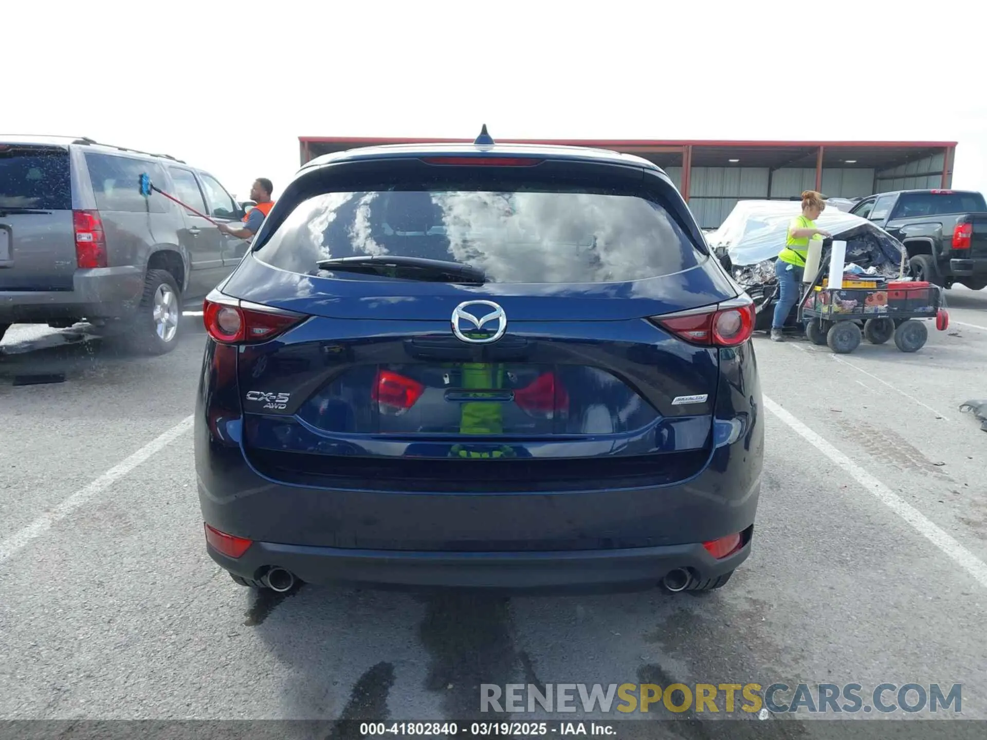 17 fotografías del automóvil dañado JM3KFBCM8K0541437 MAZDA CX-5 2019