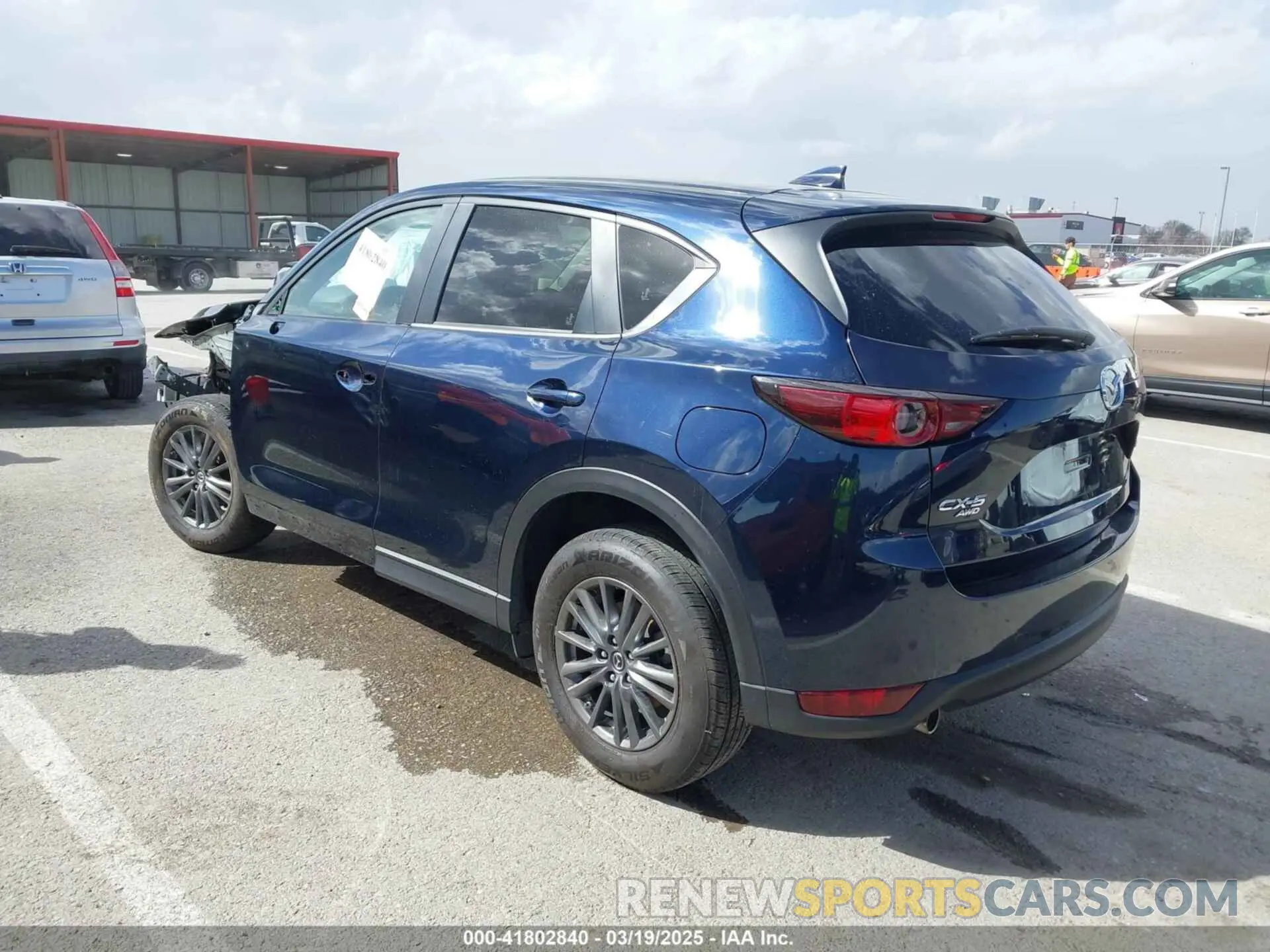 3 fotografías del automóvil dañado JM3KFBCM8K0541437 MAZDA CX-5 2019