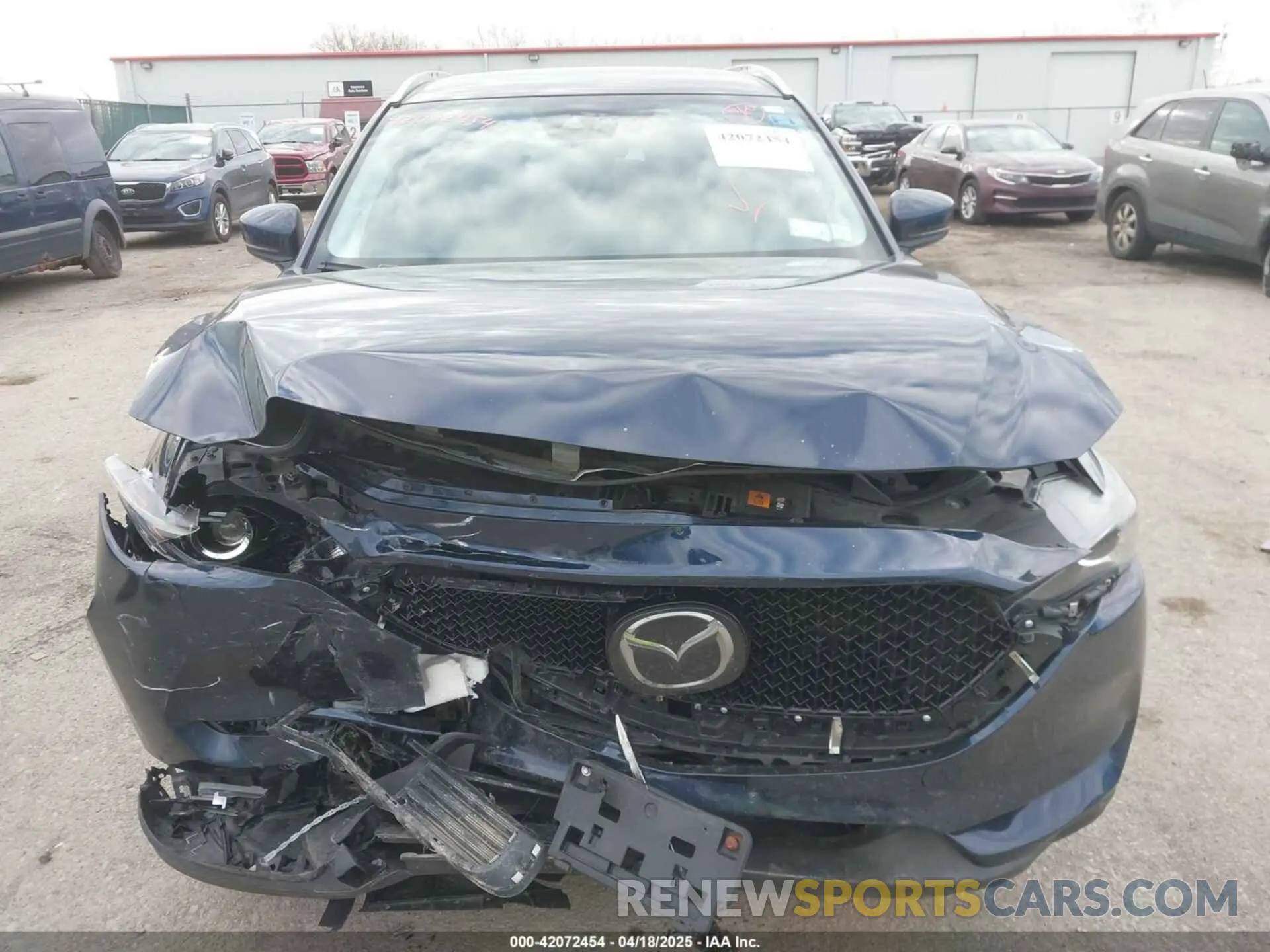 12 fotografías del automóvil dañado JM3KFBCM8K0692083 MAZDA CX-5 2019